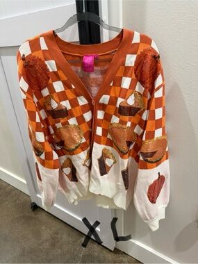 Queen of sparkles thanksgiving Sweater Cardigan